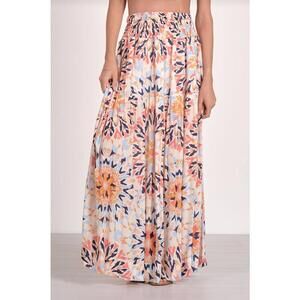Festive flowing maxi skirt